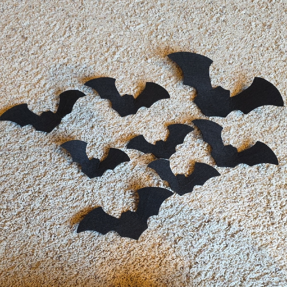 Home Black Bat Decor